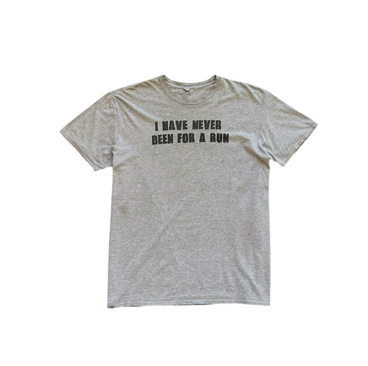 Vintage Never Been For A Run T-Shirt