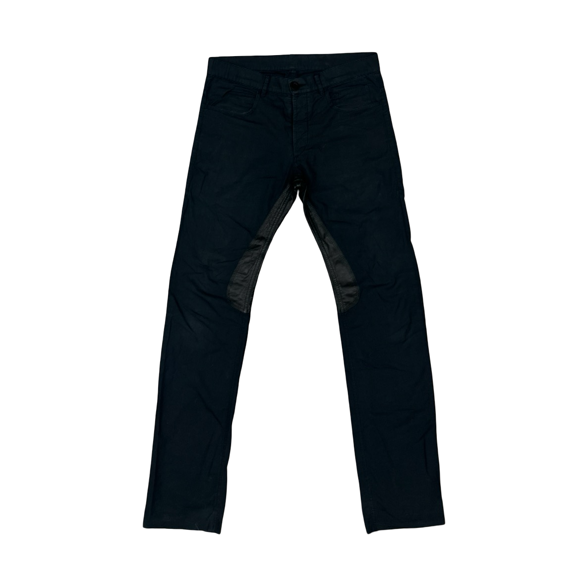 Rick Owens Vintage Leather Insert Jeans