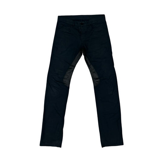 Rick Owens Vintage Leather Insert Jeans