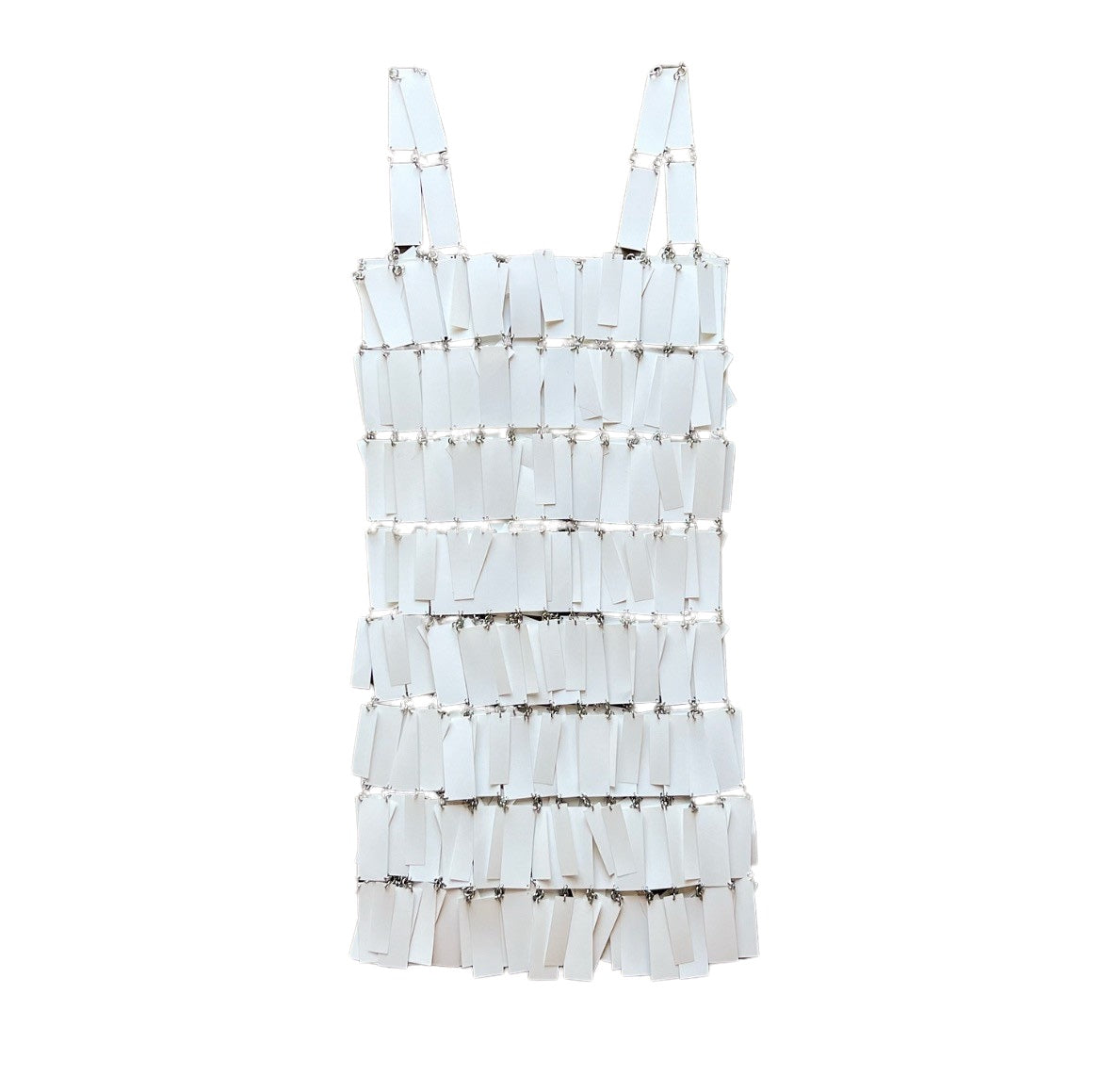 Paco Rabanne Fringed Paulette Chainmain Dress