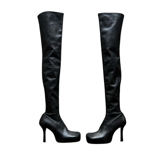 Bottega Veneta AW20 Bold Over Knee Boots