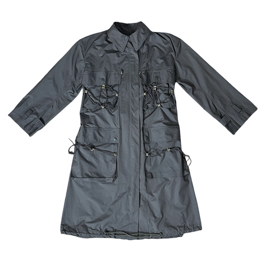 Issey Miyake SS04 Bungee Cord Coat