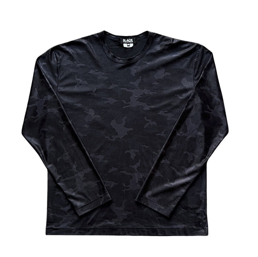 Comme Des Garcons Black AW19 Poly Camo Longsleeve