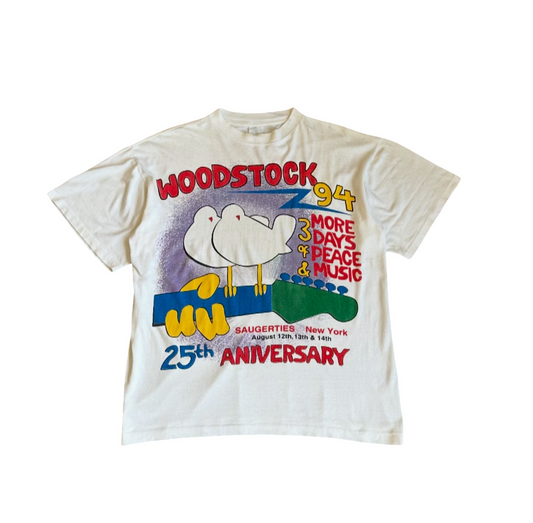Vintage Woodstock 1994 Anniversary T-Shirt