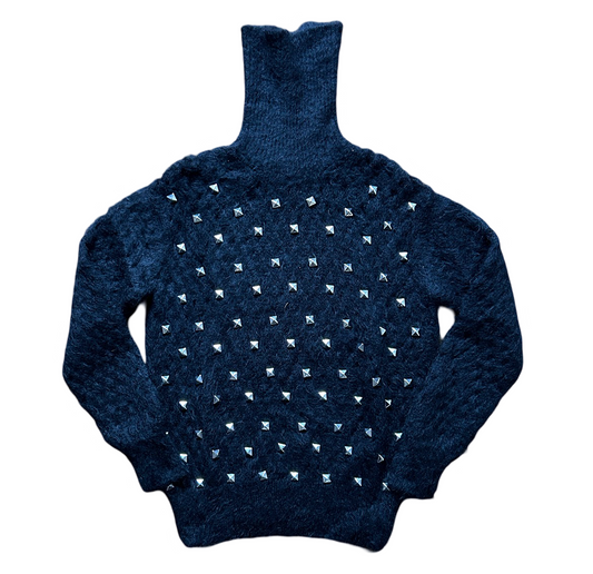 Junya Watanabe AW20 Studded Mohair Turleneck