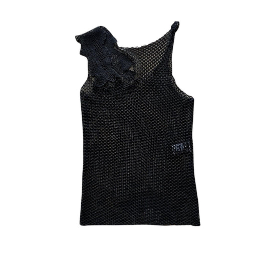 Ann Demeulemeester Lace Tank Top