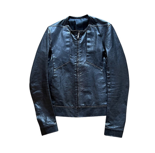 Rick Owens SS12 Leather Racer Jacket