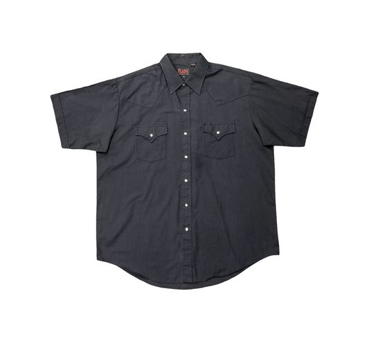 Vintage Short Sleeve Western Shirt