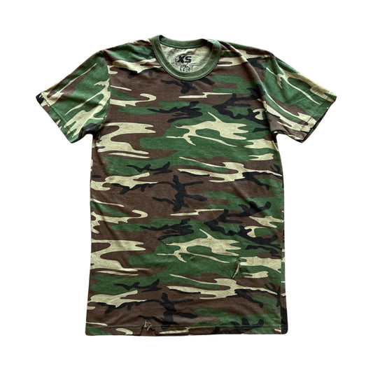 Vintage Distressed Camo T-Shirt