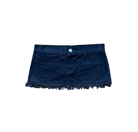 Jean Paul Gaultier 90's Fringe Mini Skirt