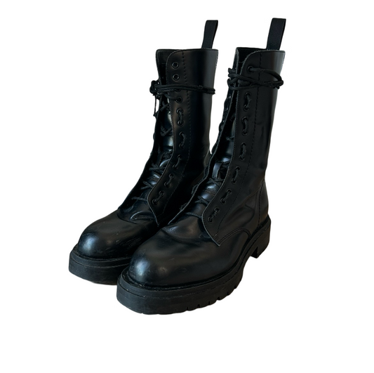 Vintage Military Combat Boots