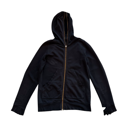 Rick Owens Distressed Gimp Hoodie